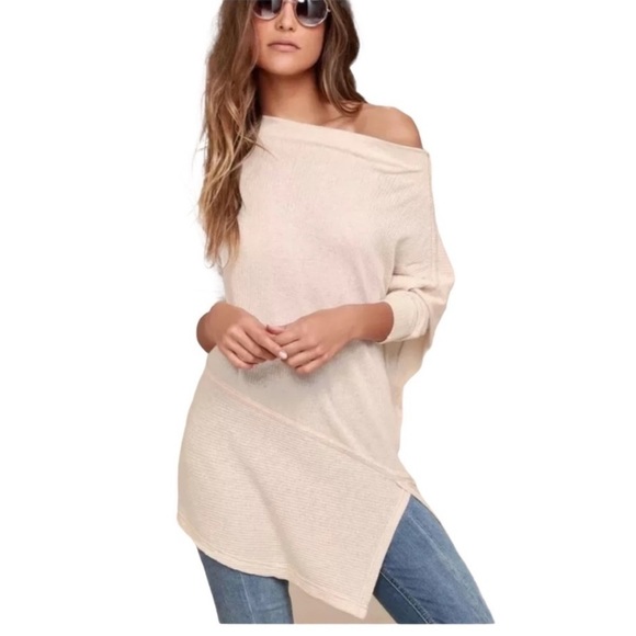 Free People Tops - Free People Londontown Thermal Top Oversized